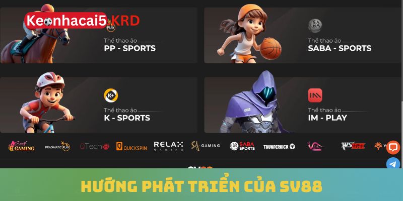 Hướng phát triển của SV88